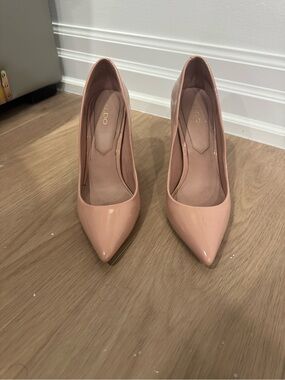 ALDO Blush Patent Pointed-Toe Pumps
